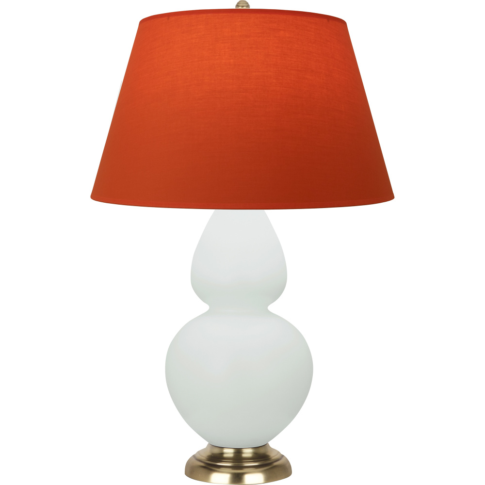 Matte Celadon Double Gourd Table Lamp