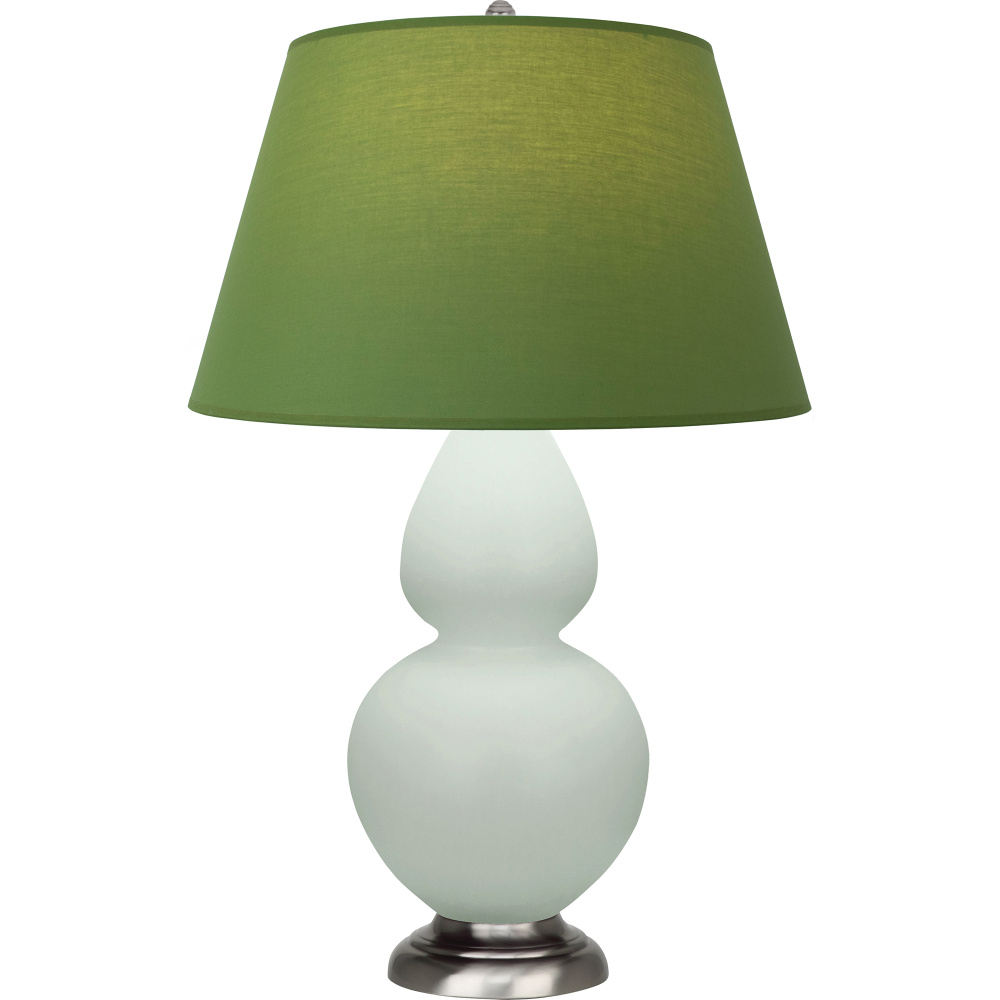 Matte Celadon Double Gourd Table Lamp
