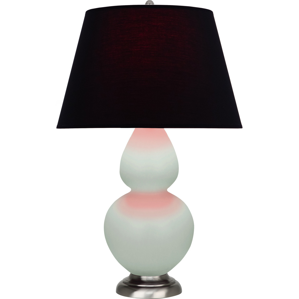 Matte Celadon Double Gourd Table Lamp