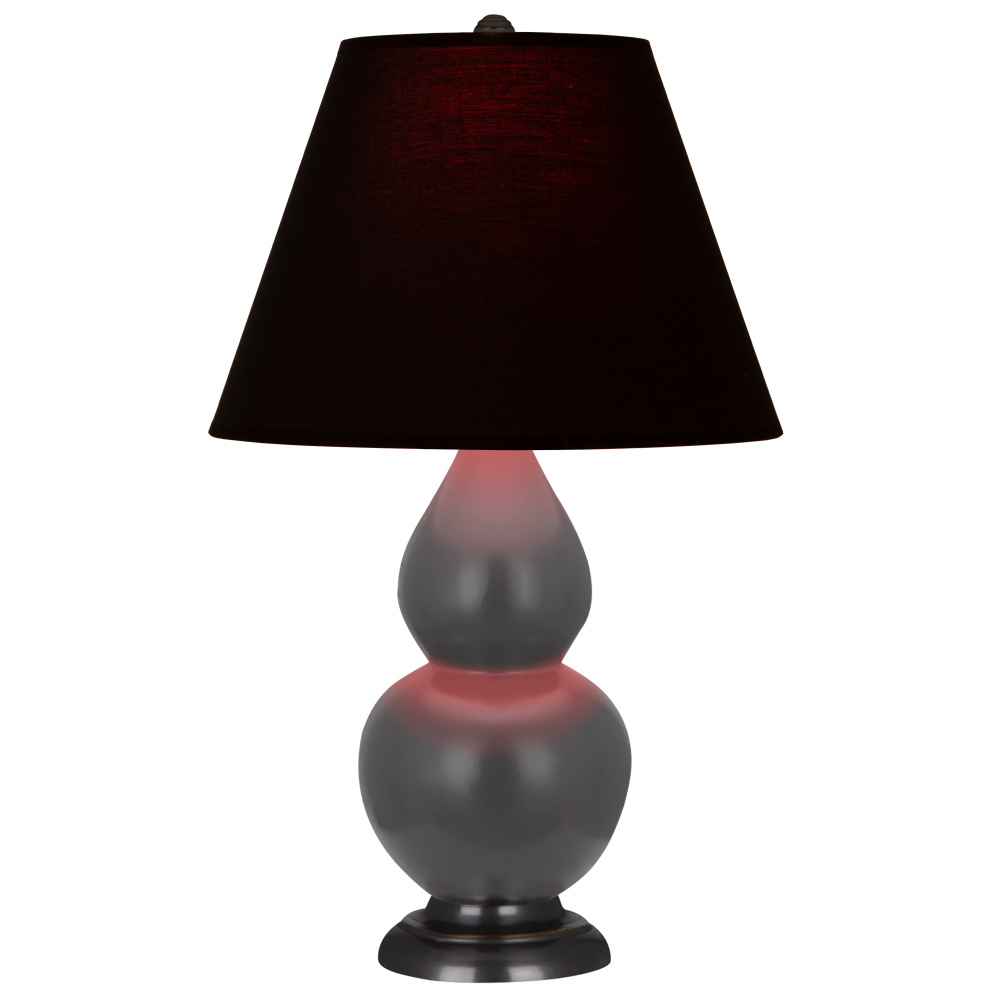 Matte Ash Small Double Gourd Accent Lamp