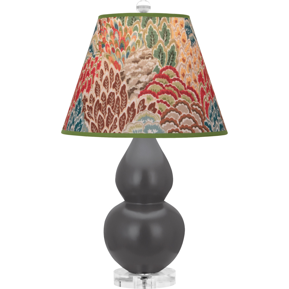 Matte Ash Small Double Gourd Accent Lamp