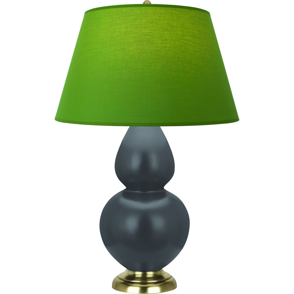 Matte Ash Double Gourd Table Lamp