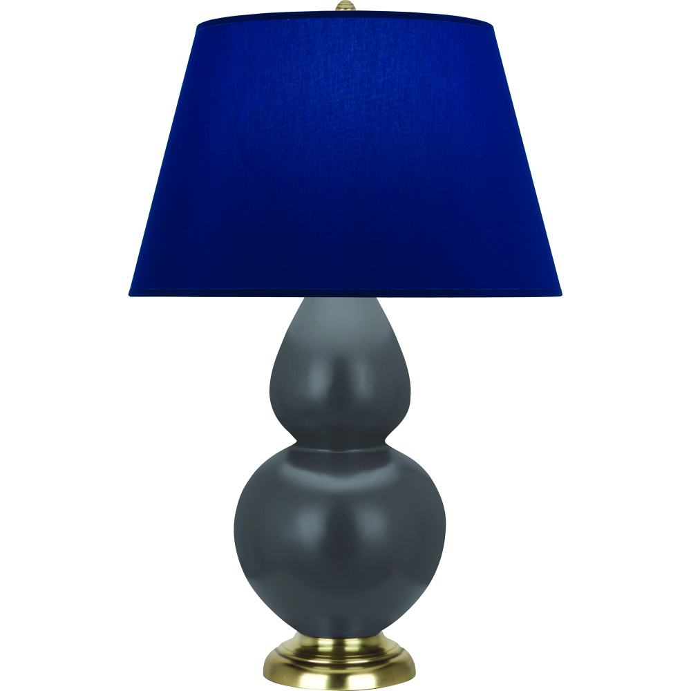 Matte Ash Double Gourd Table Lamp
