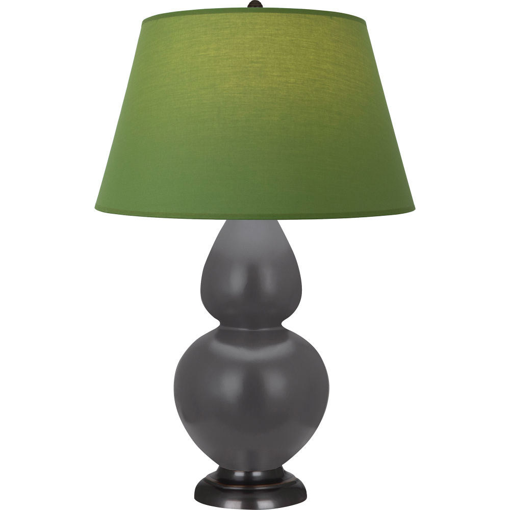 Matte Ash Double Gourd Table Lamp