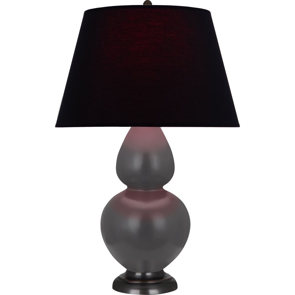 Matte Ash Double Gourd Table Lamp