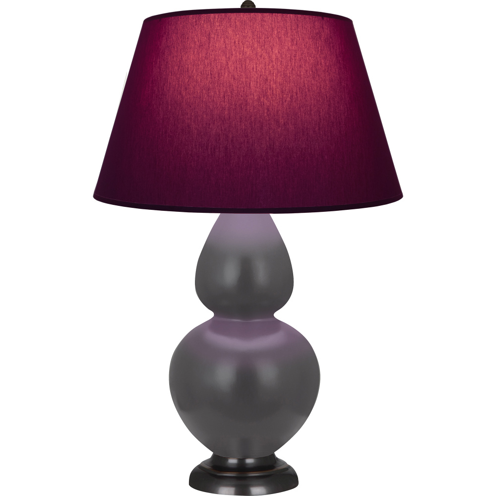Matte Ash Double Gourd Table Lamp