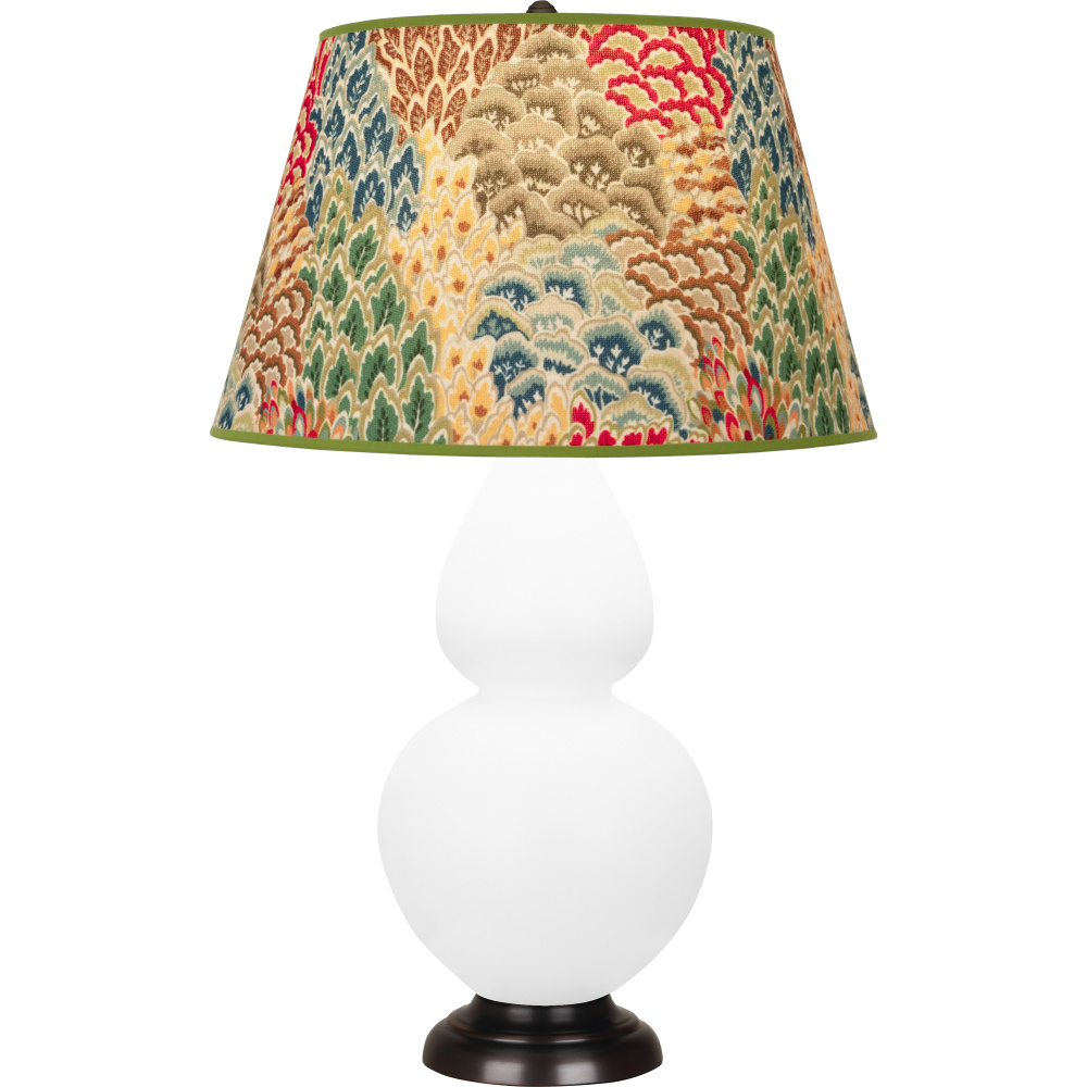 Matte Daisy Double Gourd Table Lamp