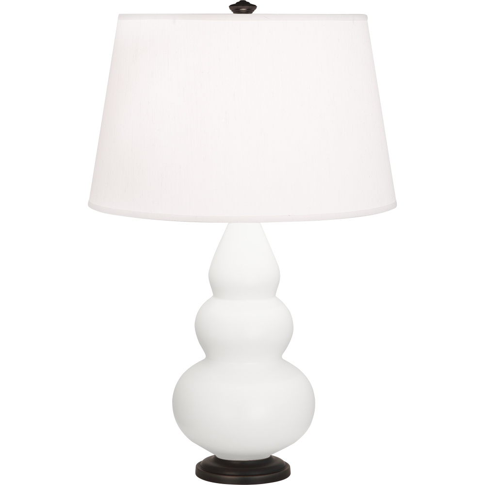 Matte Lily Small Triple Gourd Accent Lamp