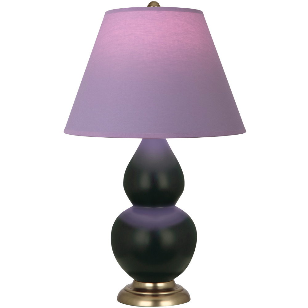 Matte Obsidian Small Double Gourd Accent Lamp