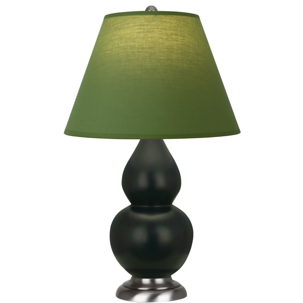 Matte Obsidian Small Double Gourd Accent Lamp