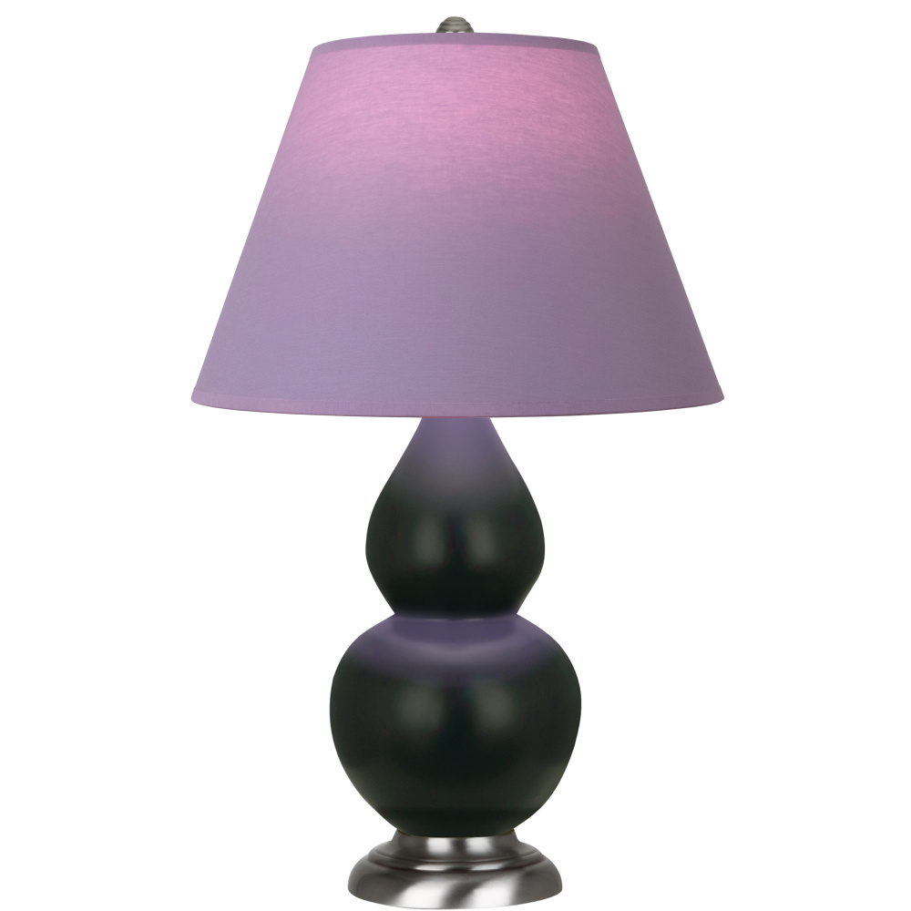 Matte Obsidian Small Double Gourd Accent Lamp
