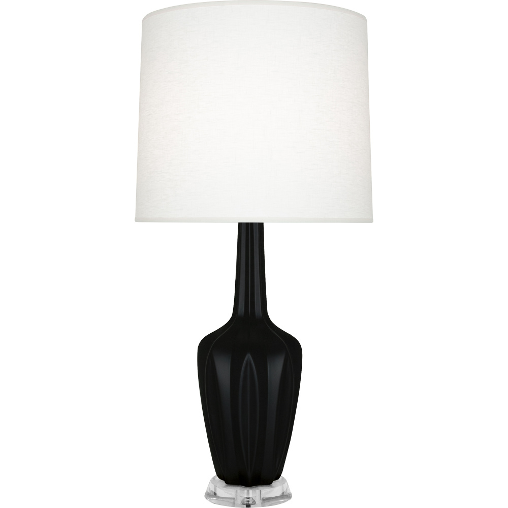 Matte Obsidian Emma Table Lamp