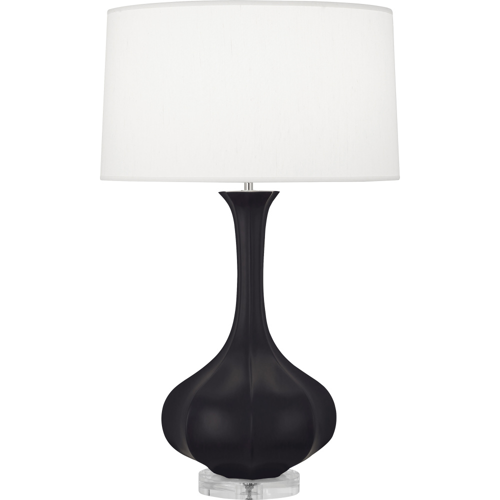 Matte Obsidian Pike Table Lamp
