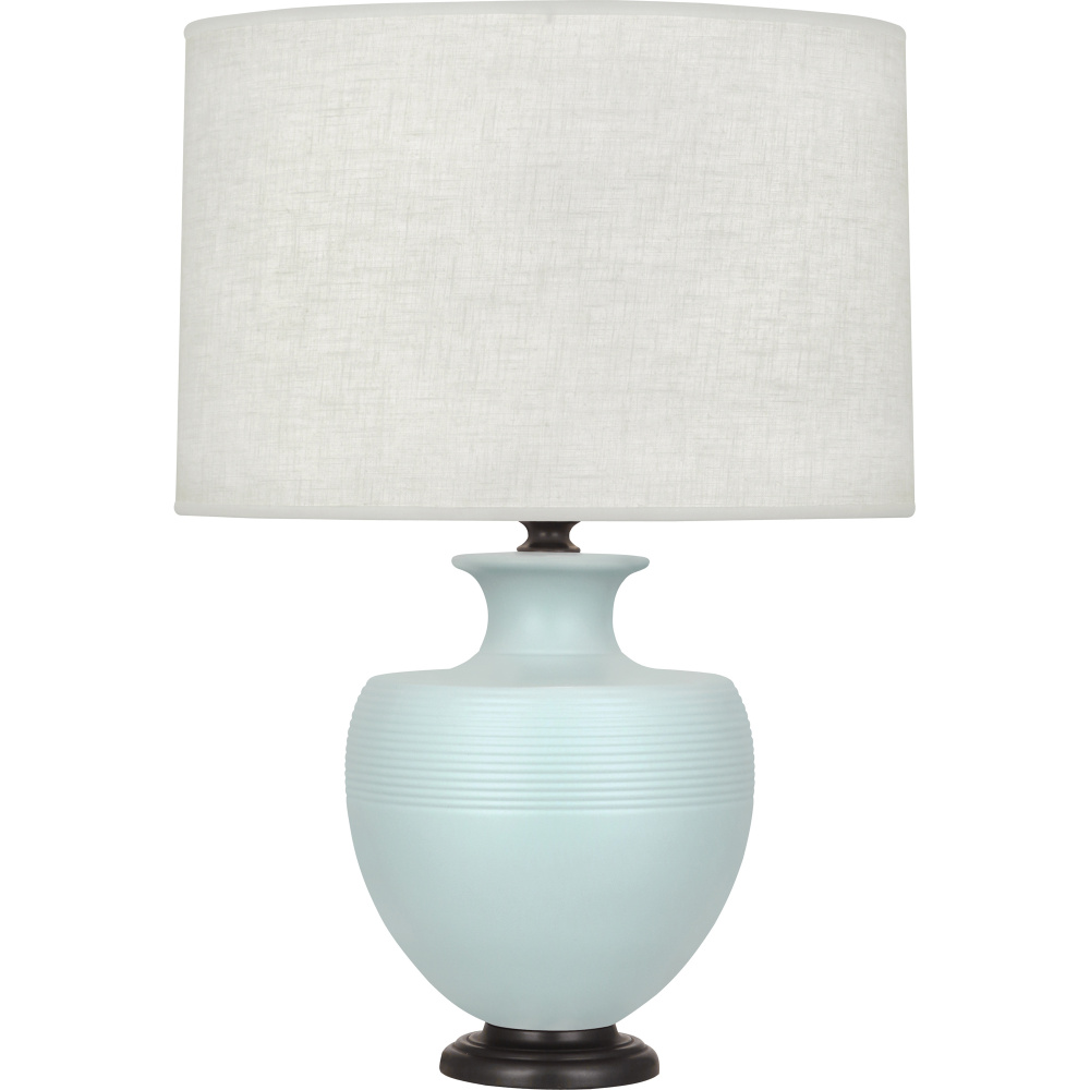 Matte Sky Blue Michael Berman Atlas Table Lamp