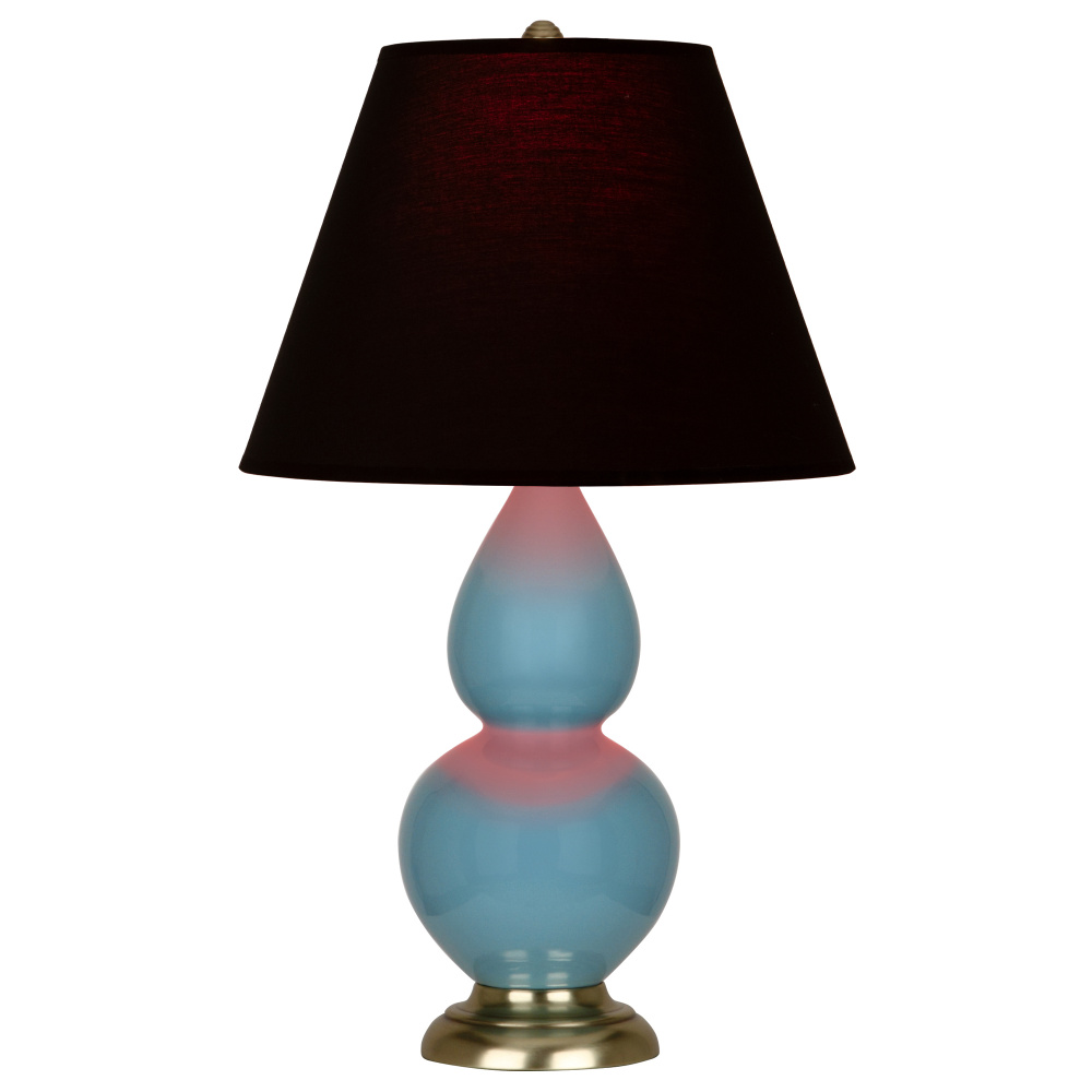 Steel Blue Small Double Gourd Accent Lamp