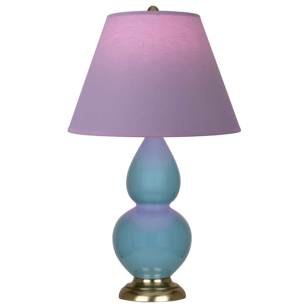 Steel Blue Small Double Gourd Accent Lamp