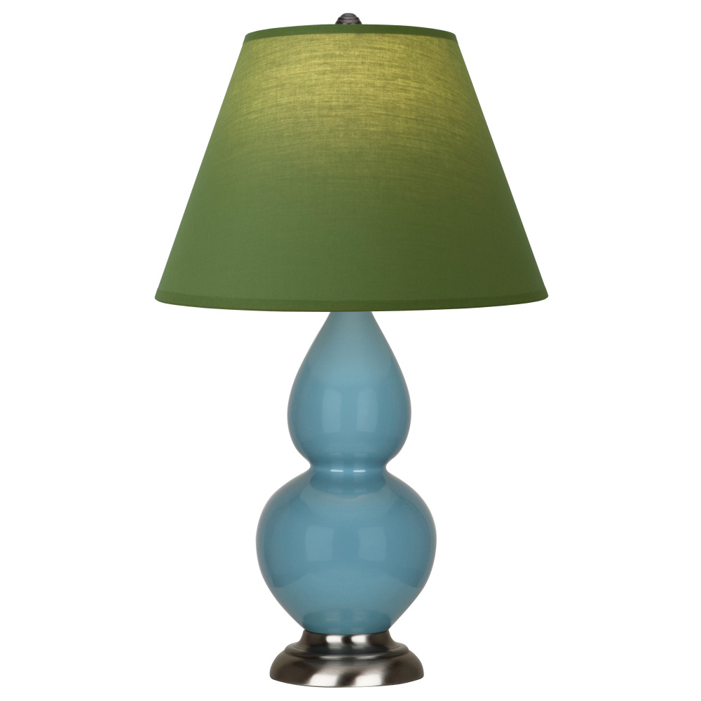 Steel Blue Small Double Gourd Accent Lamp