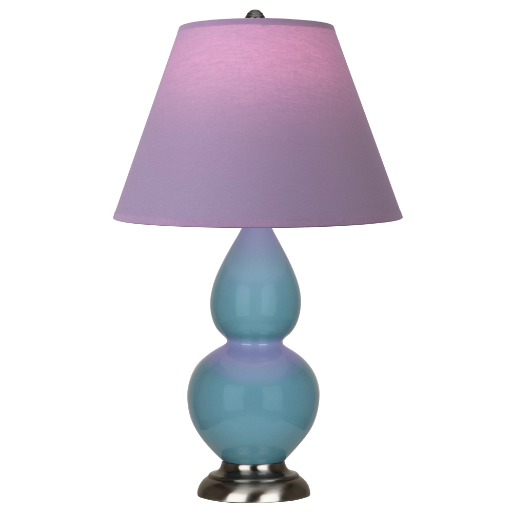 Steel Blue Small Double Gourd Accent Lamp