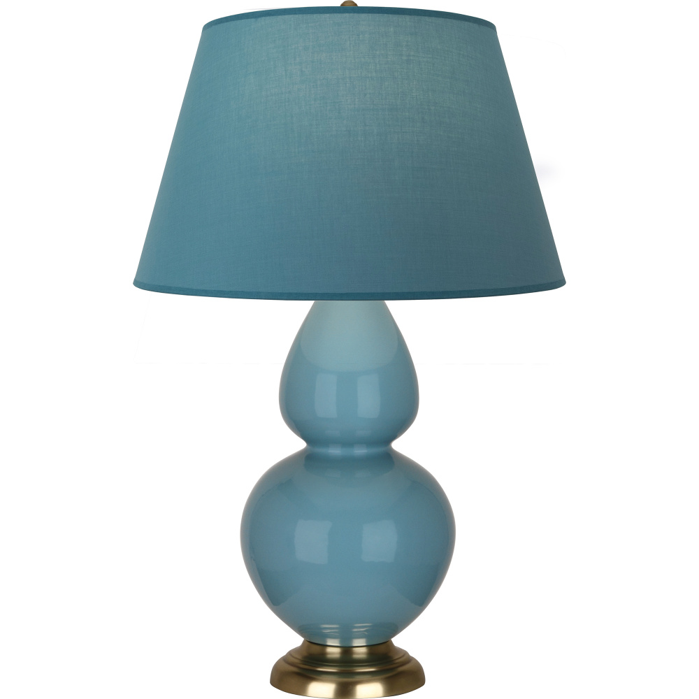 Steel Blue Double Gourd Table Lamp
