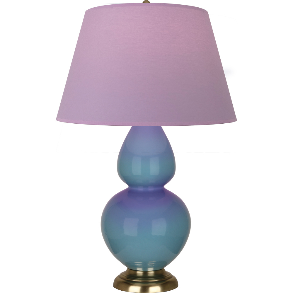 Steel Blue Double Gourd Table Lamp