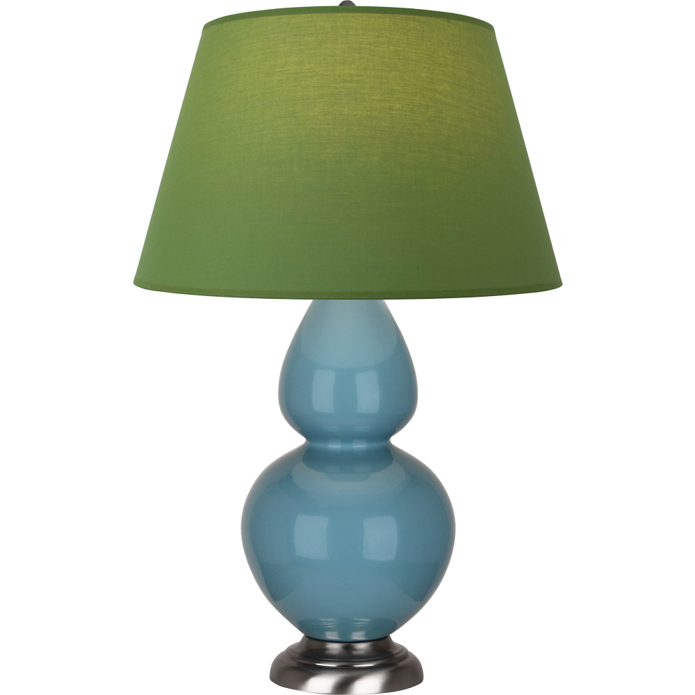 Steel Blue Double Gourd Table Lamp