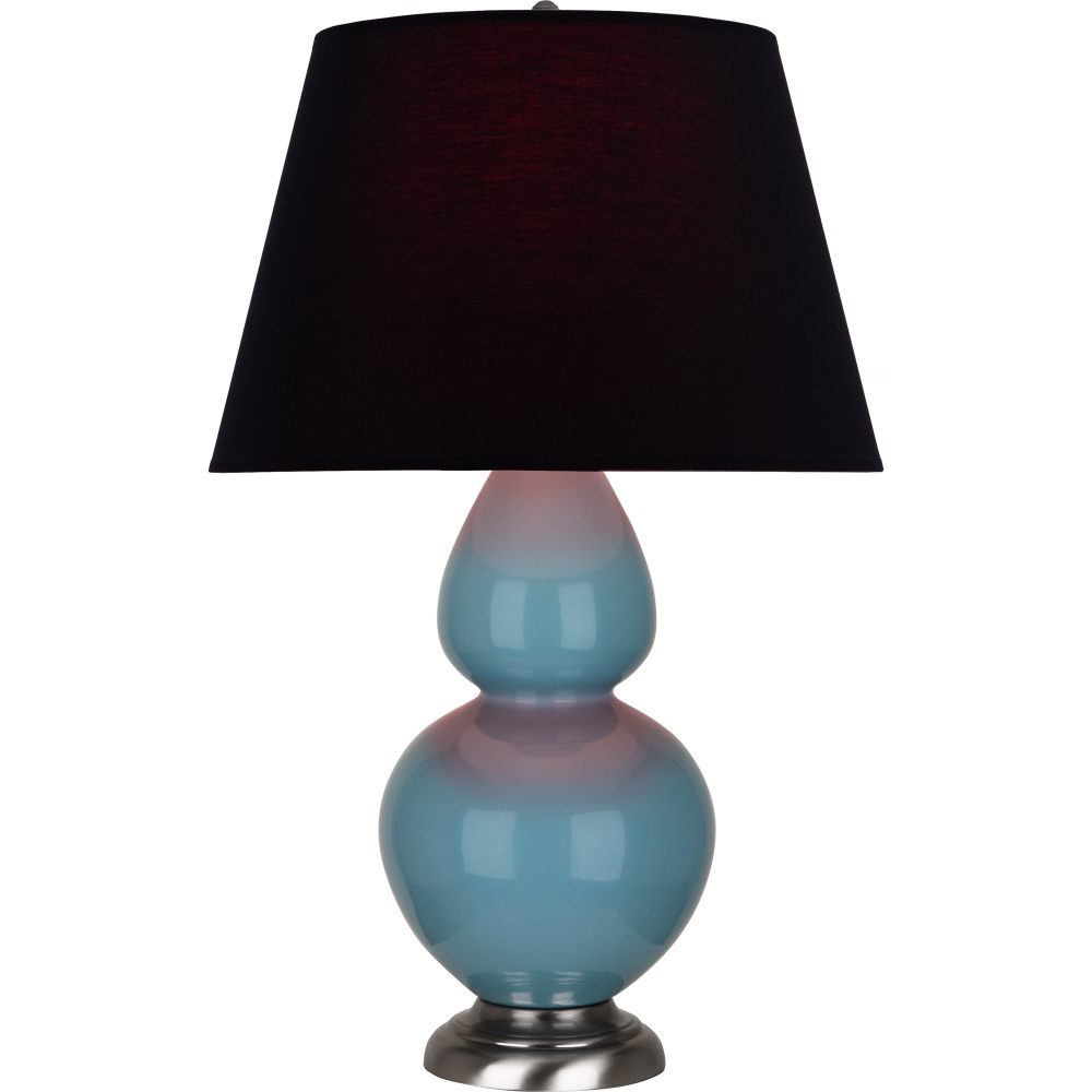 Steel Blue Double Gourd Table Lamp