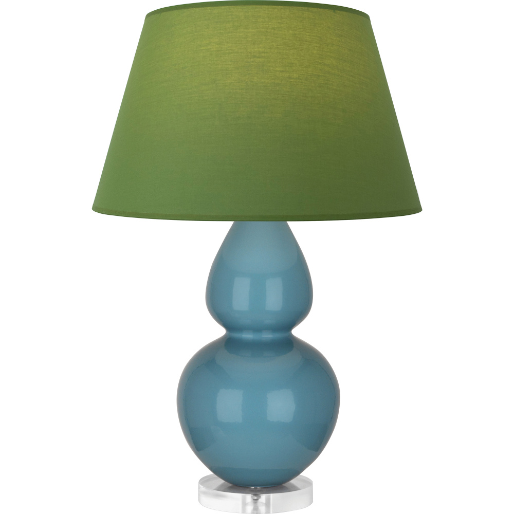 Steel Blue Double Gourd Table Lamp