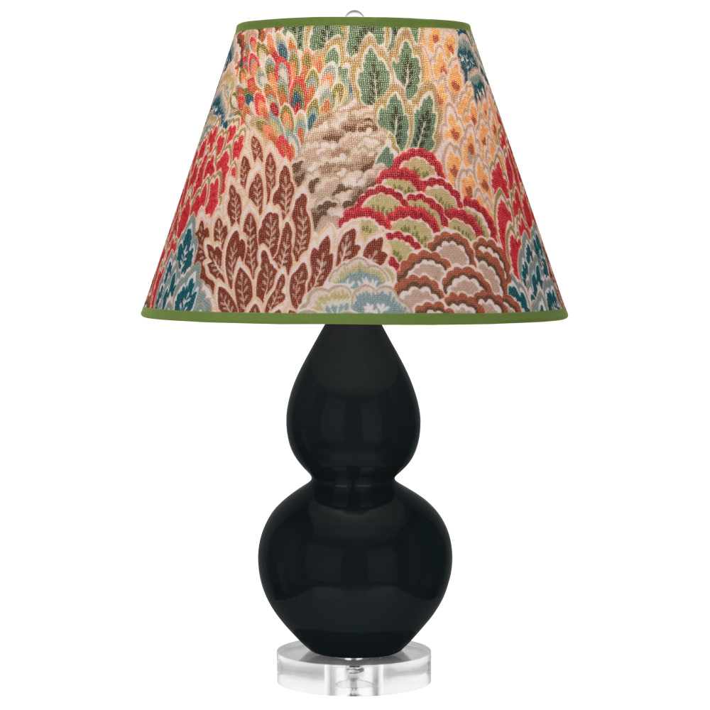 Obsidian Small Double Gourd Accent Lamp