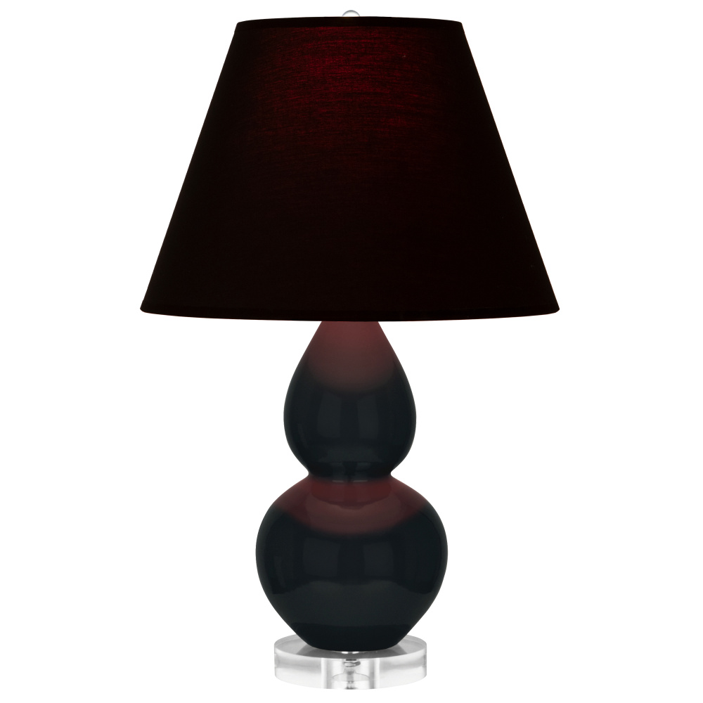 Obsidian Small Double Gourd Accent Lamp