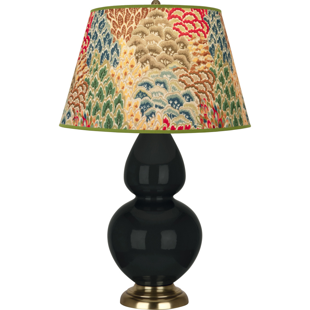 Obsidian Double Gourd Table Lamp