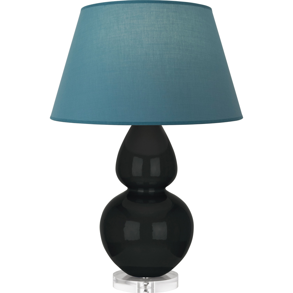 Obsidian Double Gourd Table Lamp