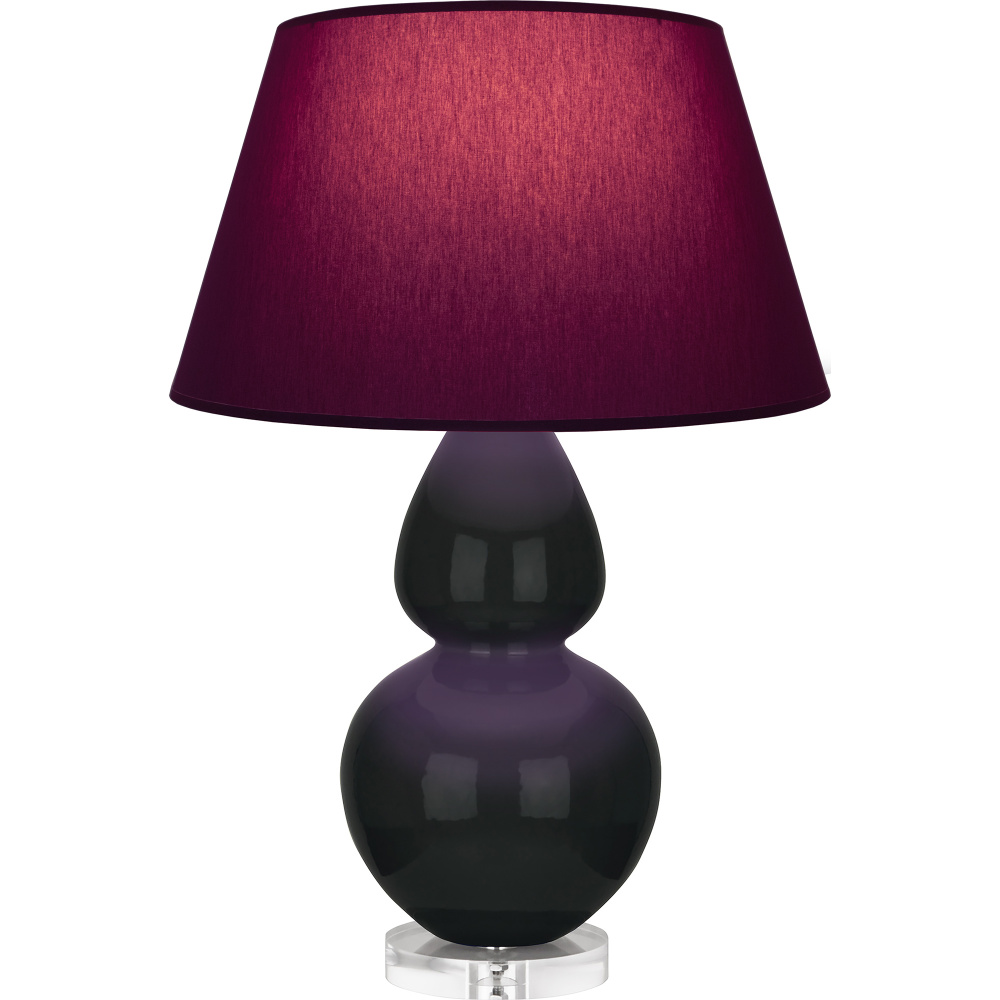 Obsidian Double Gourd Table Lamp