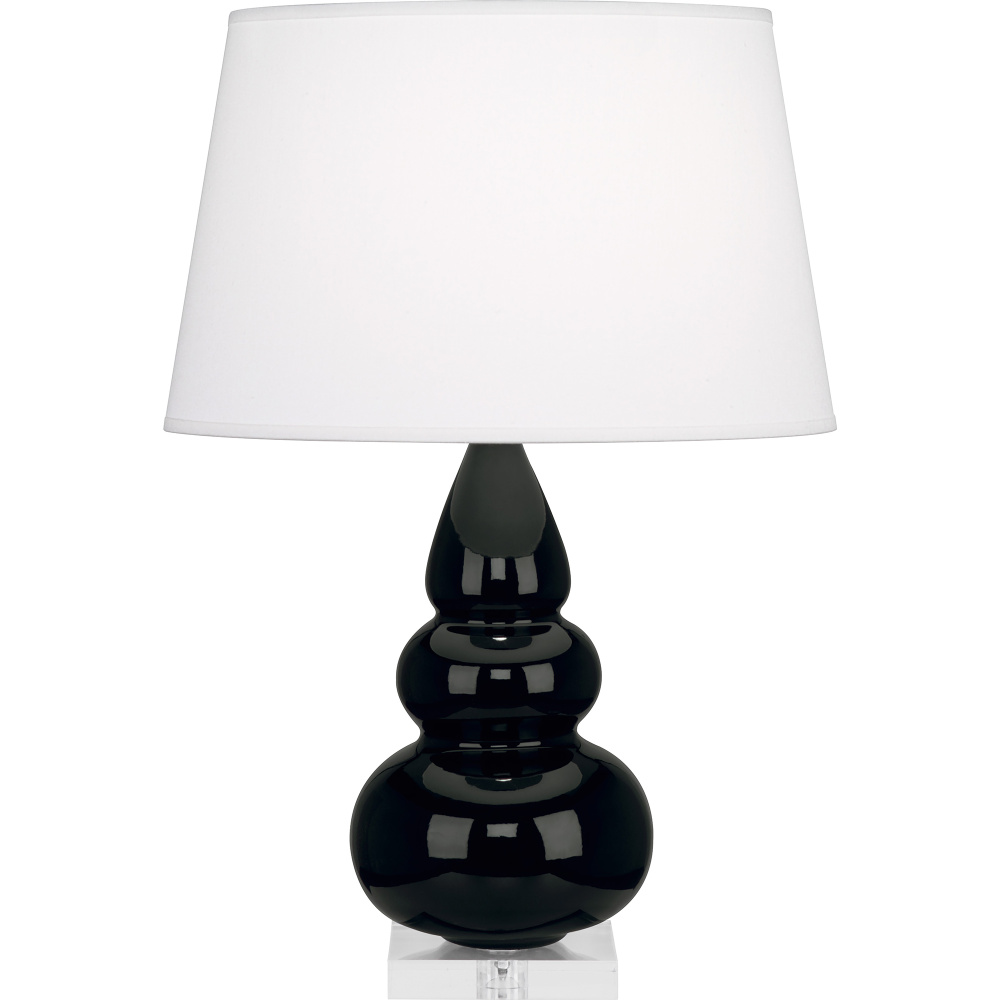Obsidian Small Triple Gourd Accent Lamp