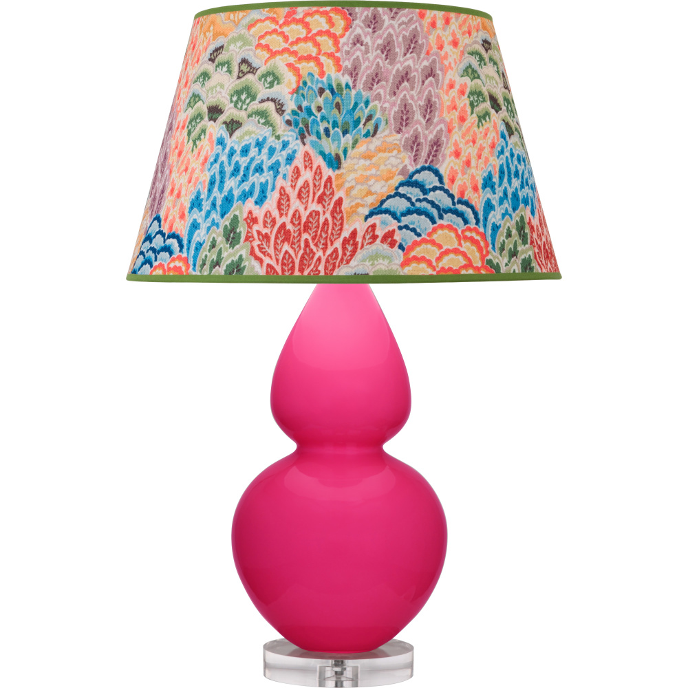 Razzle Rose Double Gourd Table Lamp