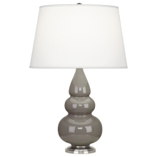 Robert Abbey 289X - Smokey Taupe Small Triple Gourd Accent Lamp