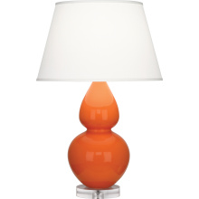 Robert Abbey A675X - Pumpkin Double Gourd Table Lamp