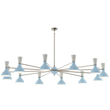 Robert Abbey BB13LY - Clare Chandelier