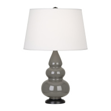 Robert Abbey CR31X - Ash Small Triple Gourd Accent Lamp