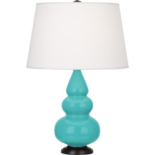 Robert Abbey EB31X - Egg Blue Small Triple Gourd Accent Lamp