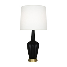 Robert Abbey MOS36 - Matte Obsidian Emma Accent Lamp