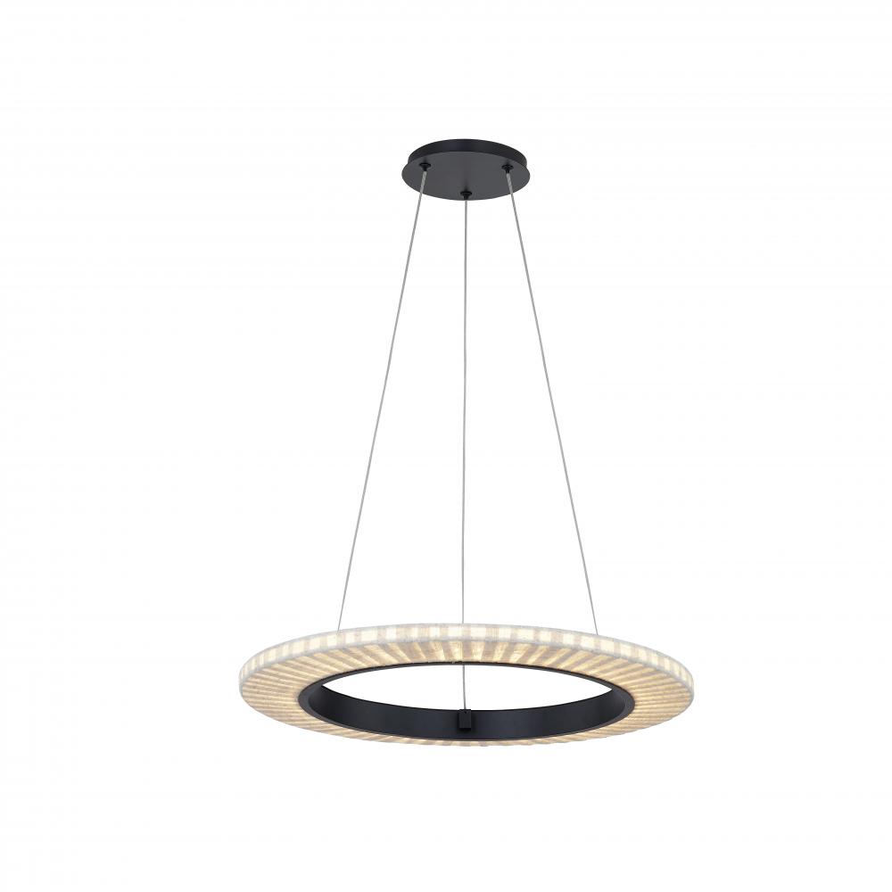 Medallo 18&#34; LED Ring Pendant