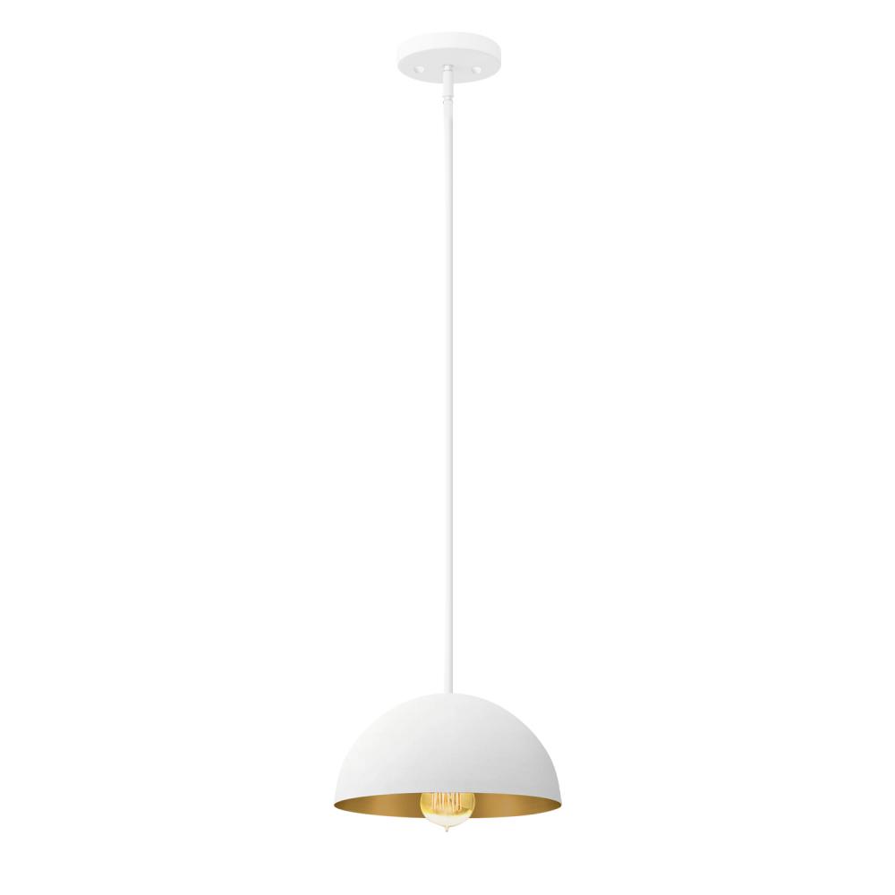 Elias 9&#34; 1-Light Dome Pendant