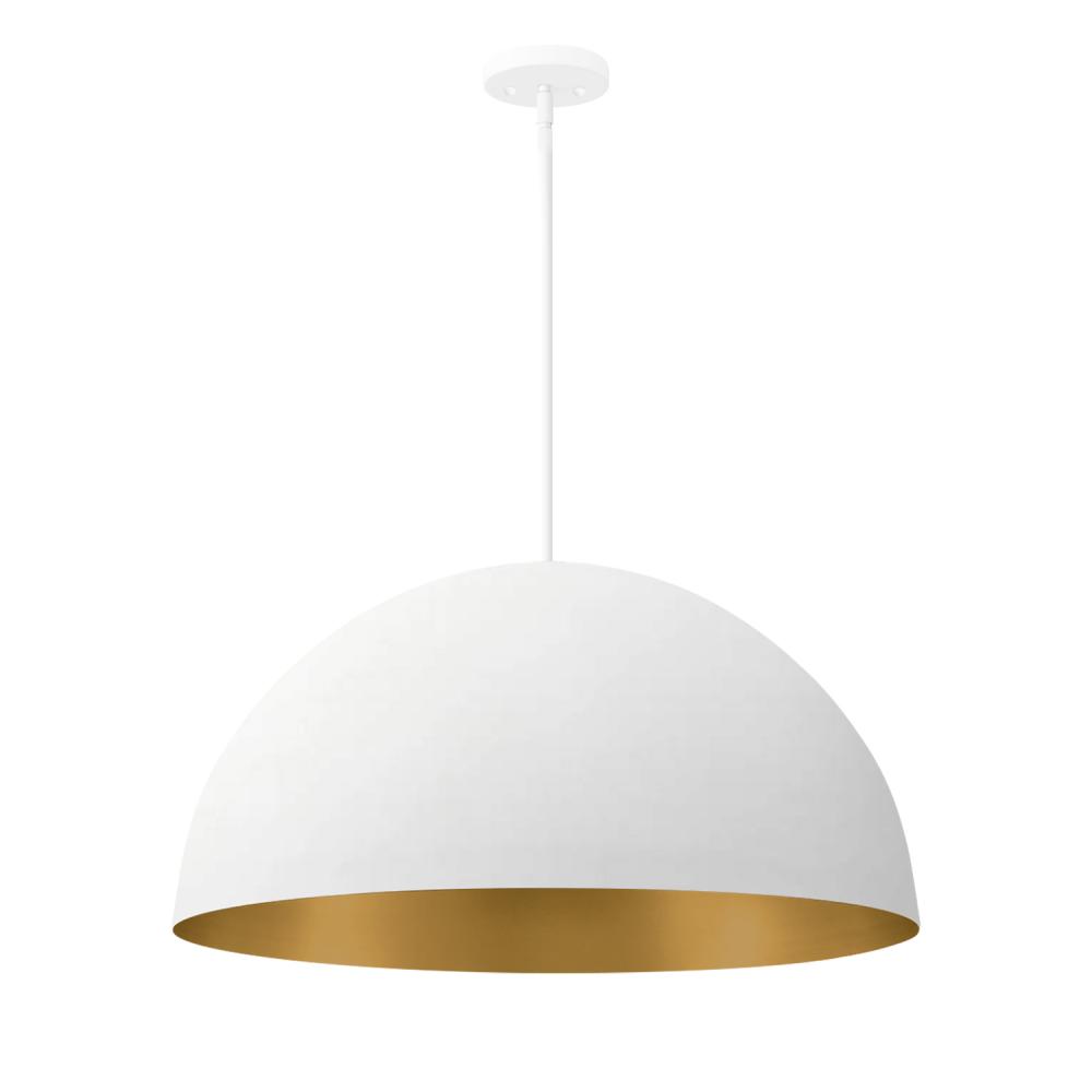 Elias 24&#34; 5-Light Dome Pendant