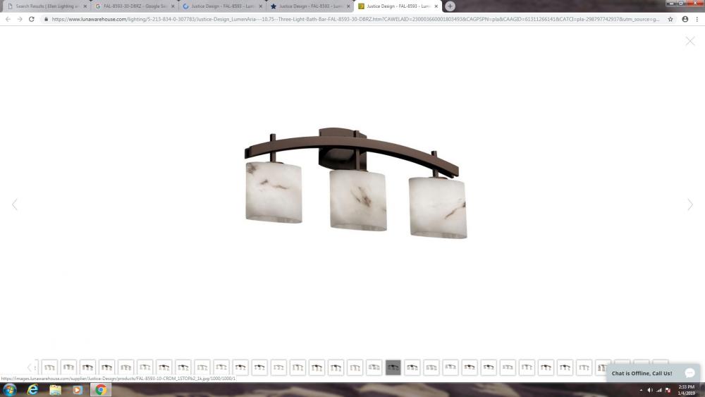 Archway 3-Light Bath Bar