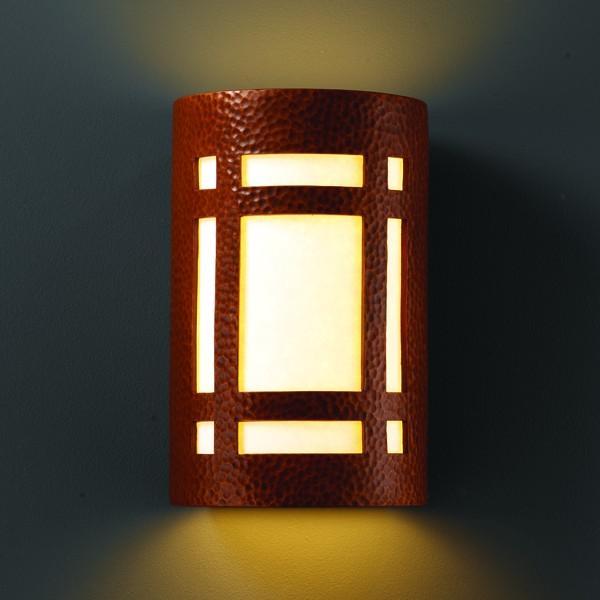 Small LED Craftsman Window - Open Top & Bottom