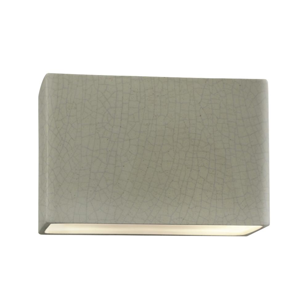 Really Big ADA Rectangle (Outdoor) Wall Sconce - Closed Top