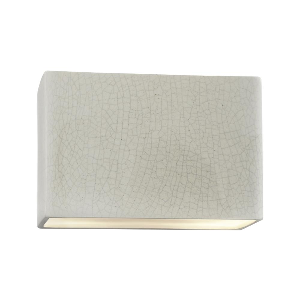 Really Big ADA Rectangle (Outdoor) Wall Sconce - Closed Top