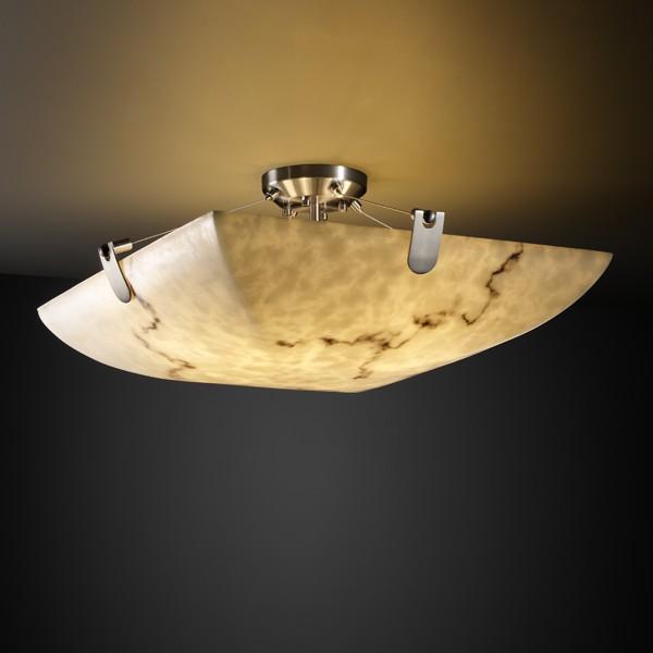 24&#34; LED Semi-Flush Bowl w/ U-Clips