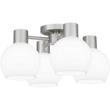 Quoizel QSF6199BN - Donahue 4-Light Brushed Nickel Semi-Flush Mount Light