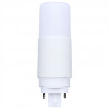 Satco Products Inc. S21428 - 7 Watt; PL LED: G24D Base; Frost Finish; Type A/B Dual Ballast; 4000K; 120-277 Range Voltage